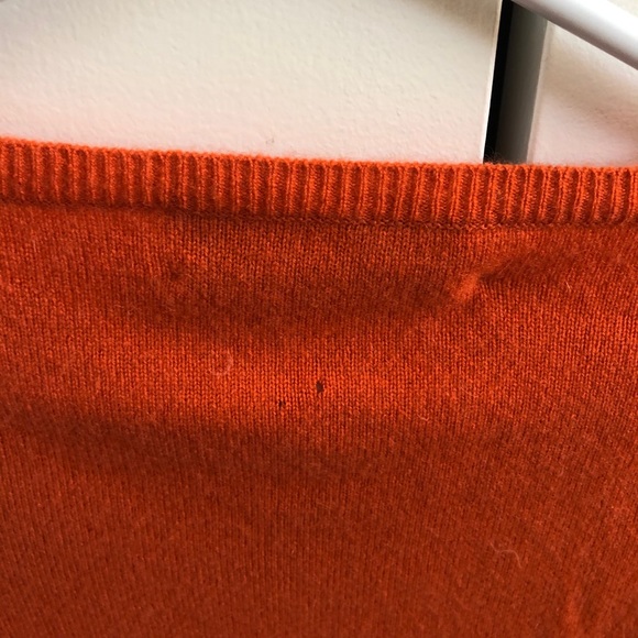 Argyle crop cardigan cashmere - Picture 4 of 5